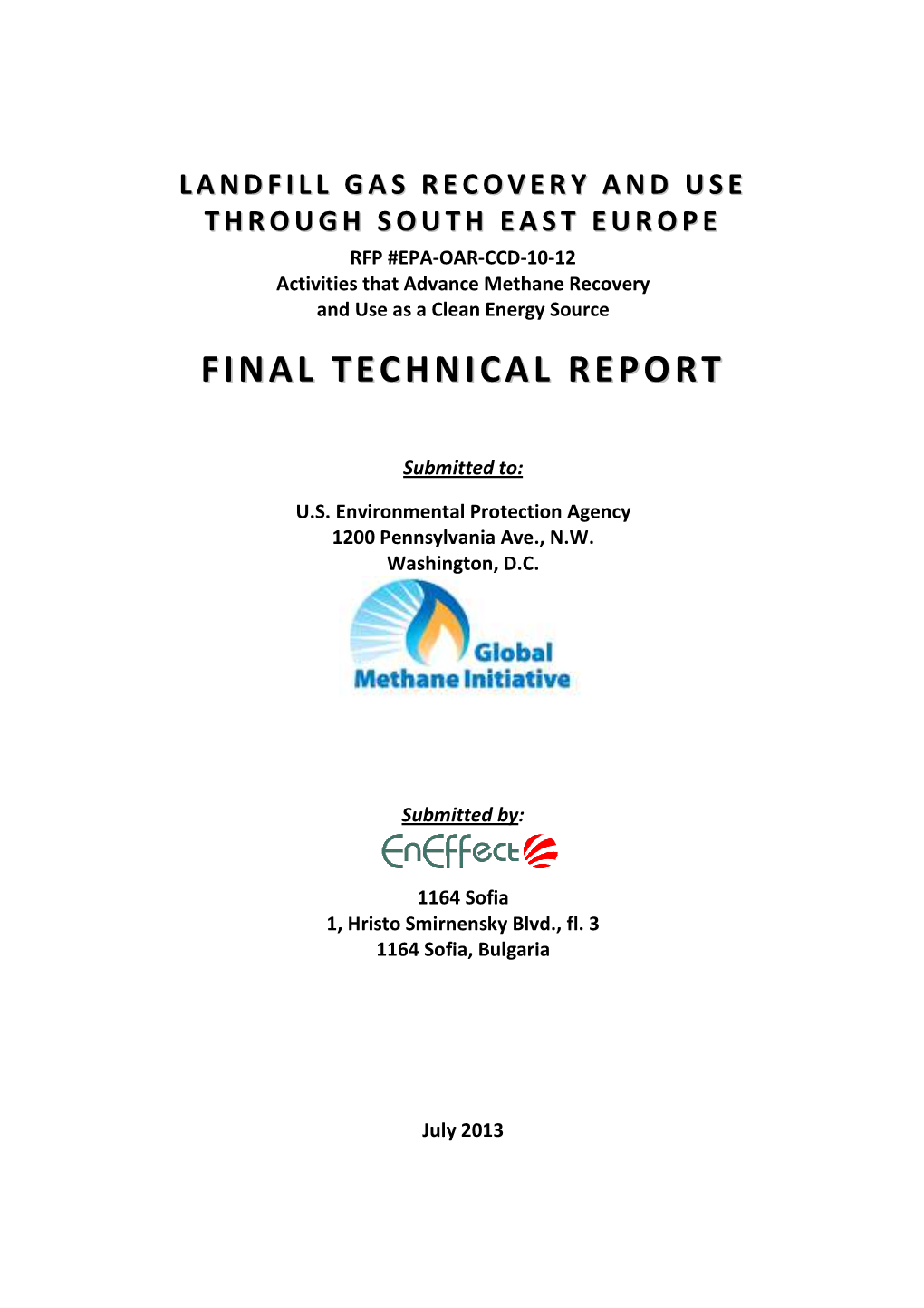 Final Technical Report