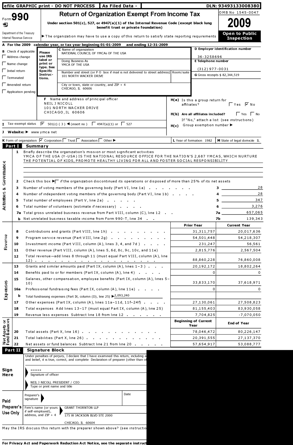 2009 Benefit Trust Or Private Foundation) Department of the Treasury •