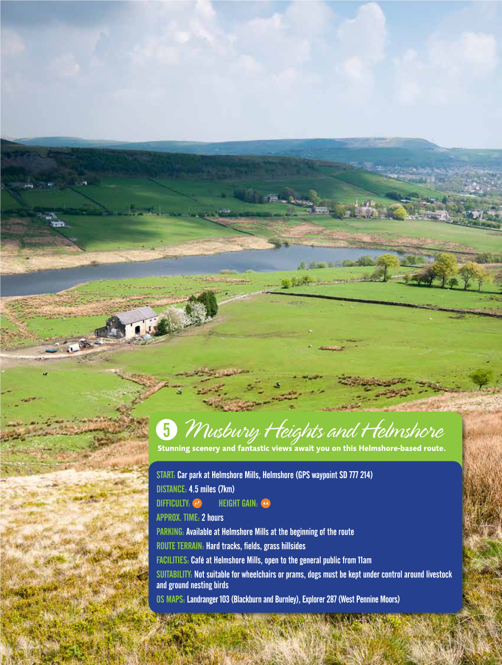 Musbury Heights and Helmshore Stunning Scenery and Fantastic Views Await You on This Helmshore-Based Route
