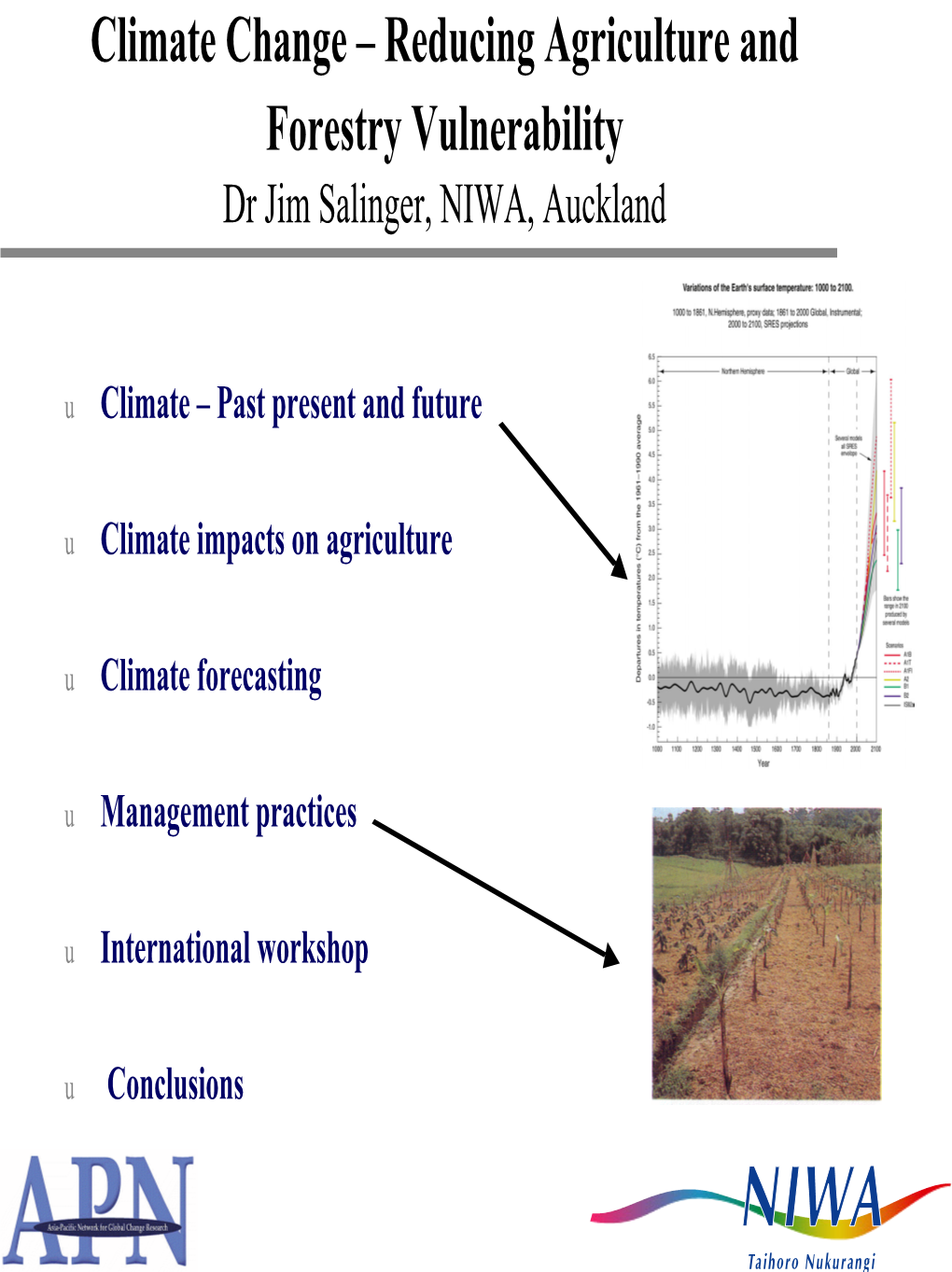 Climate Forecasting at NIWA