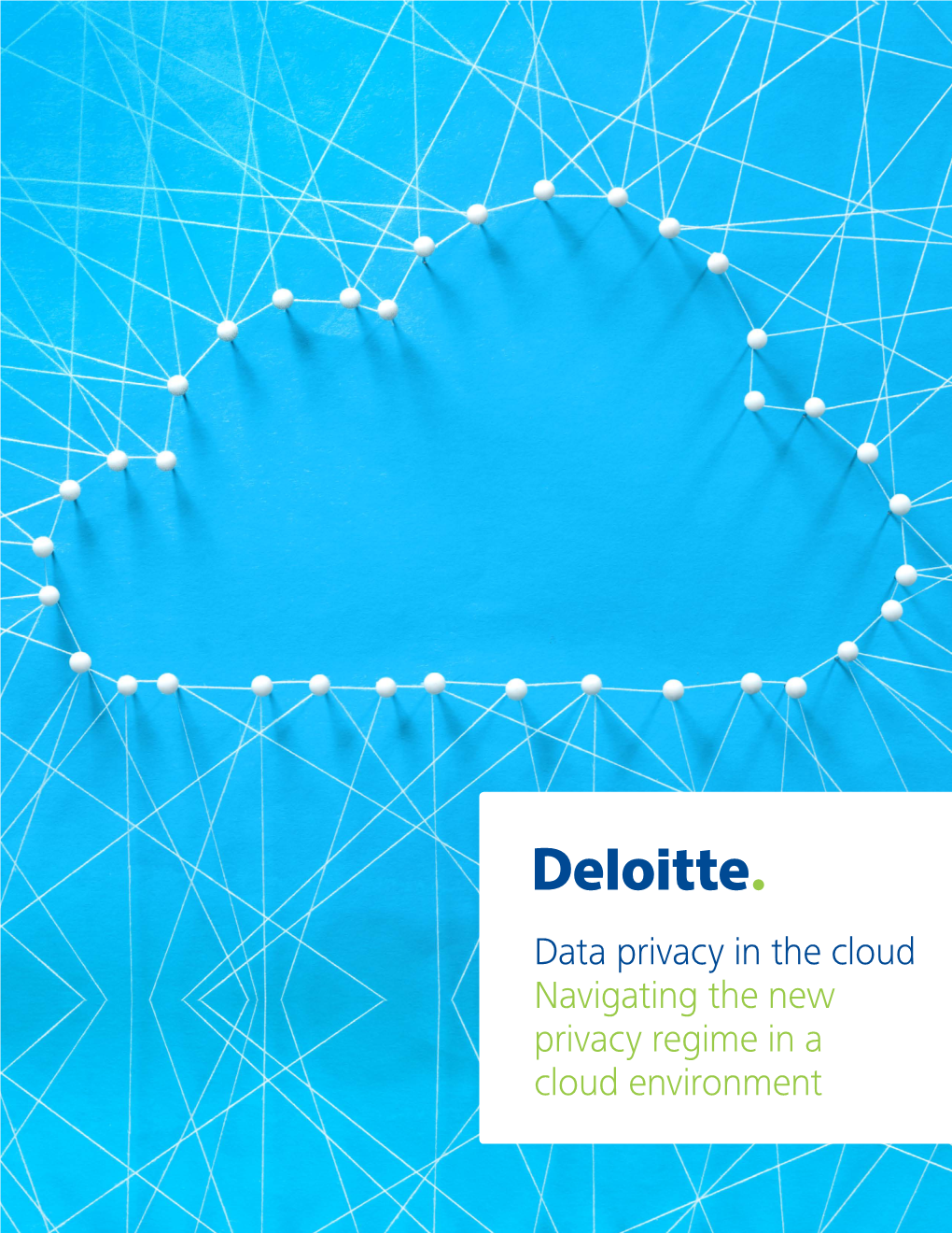 Data Privacy in the Cloud