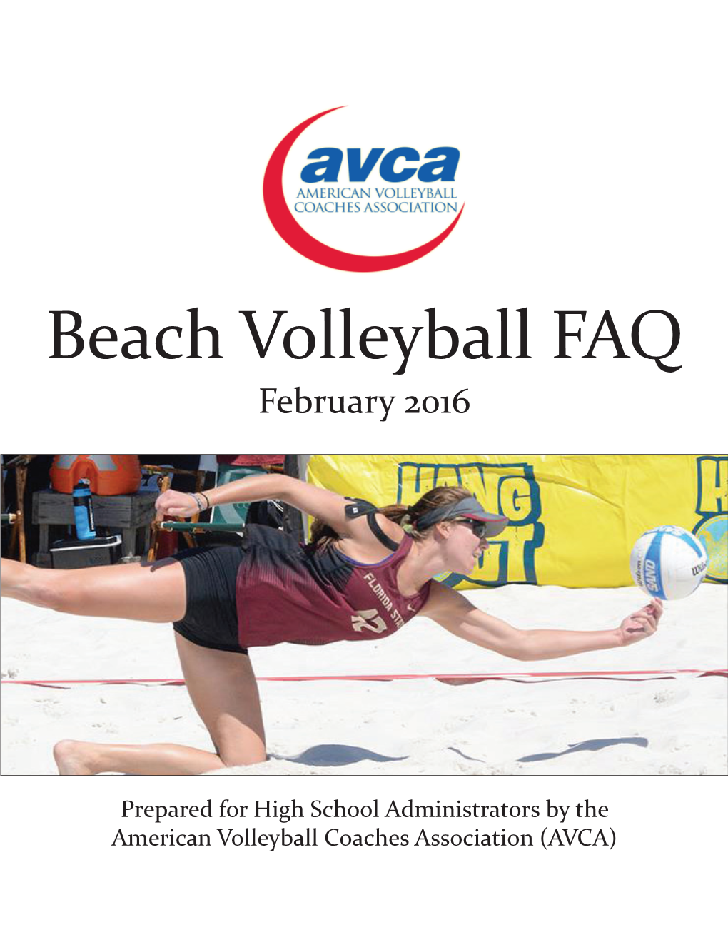 High School Beach Volleyball