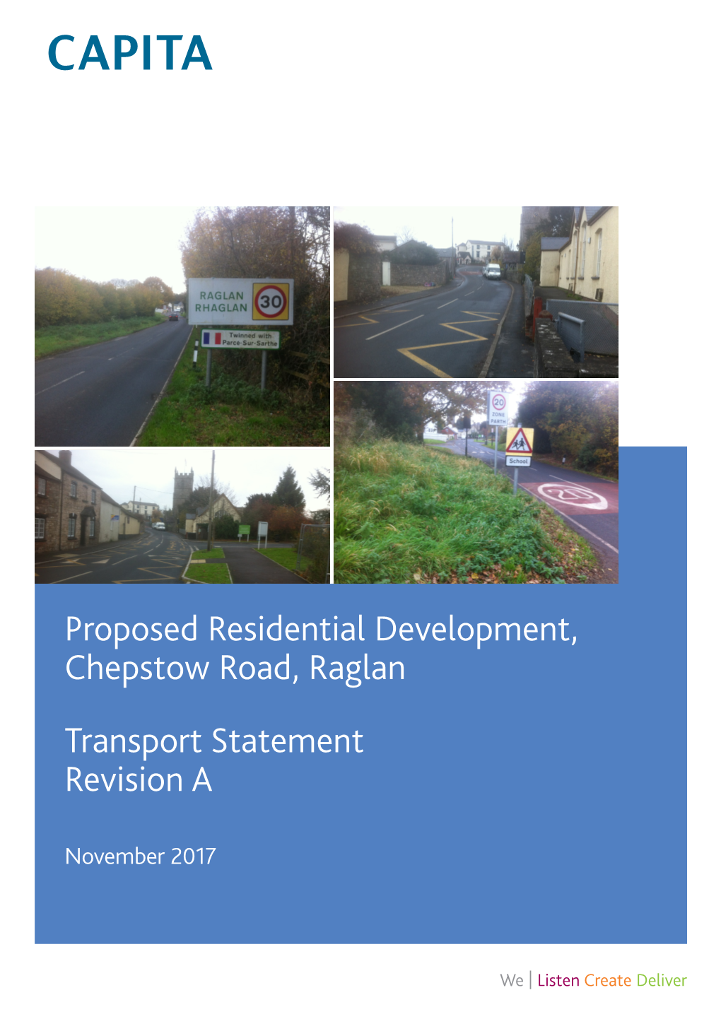 Proposed Residential Development, Chepstow Road Raglan Transport