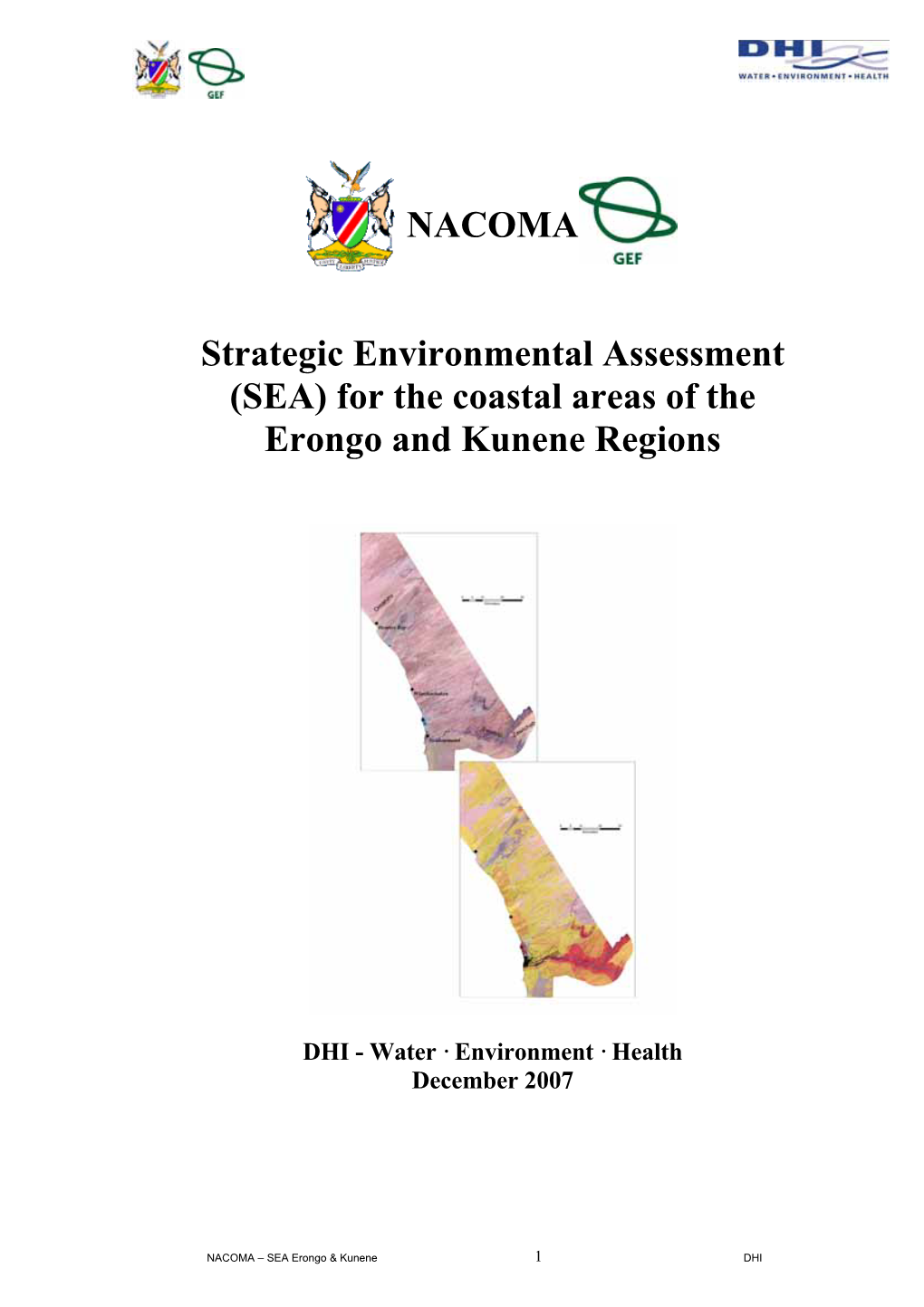 NACOMA SEA (Coastal Areas of Erongo and Kunene Regions)