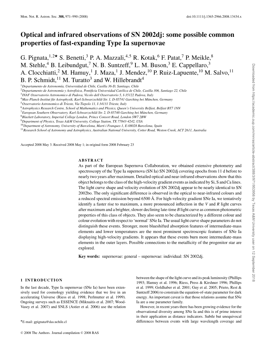 Optical and Infrared Observations of SN 2002Dj: Some Possible Common Properties of Fast-Expanding Type Ia Supernovae