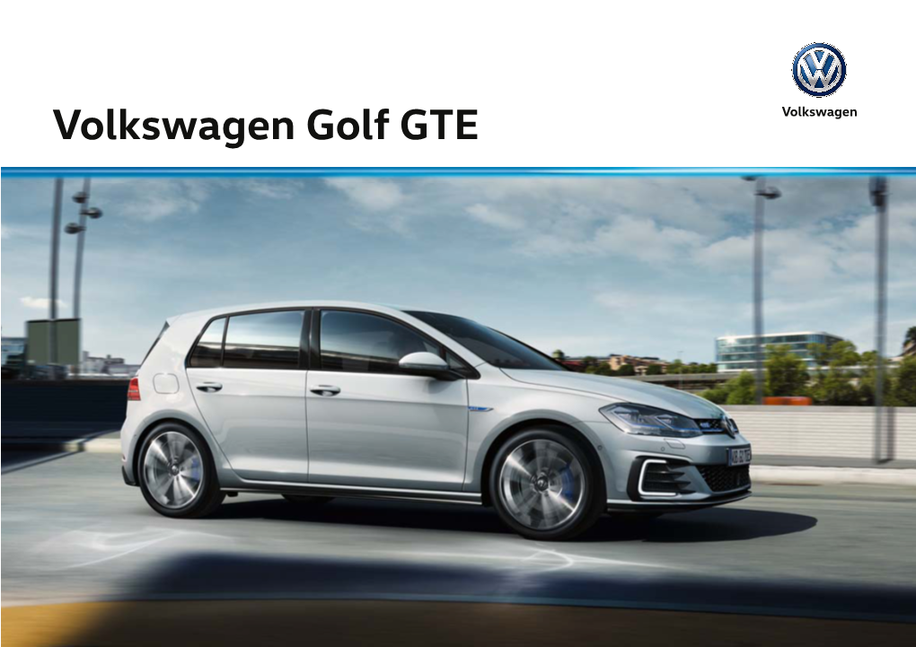 Volkswagen Golf GTE Brosjyre.Pdf