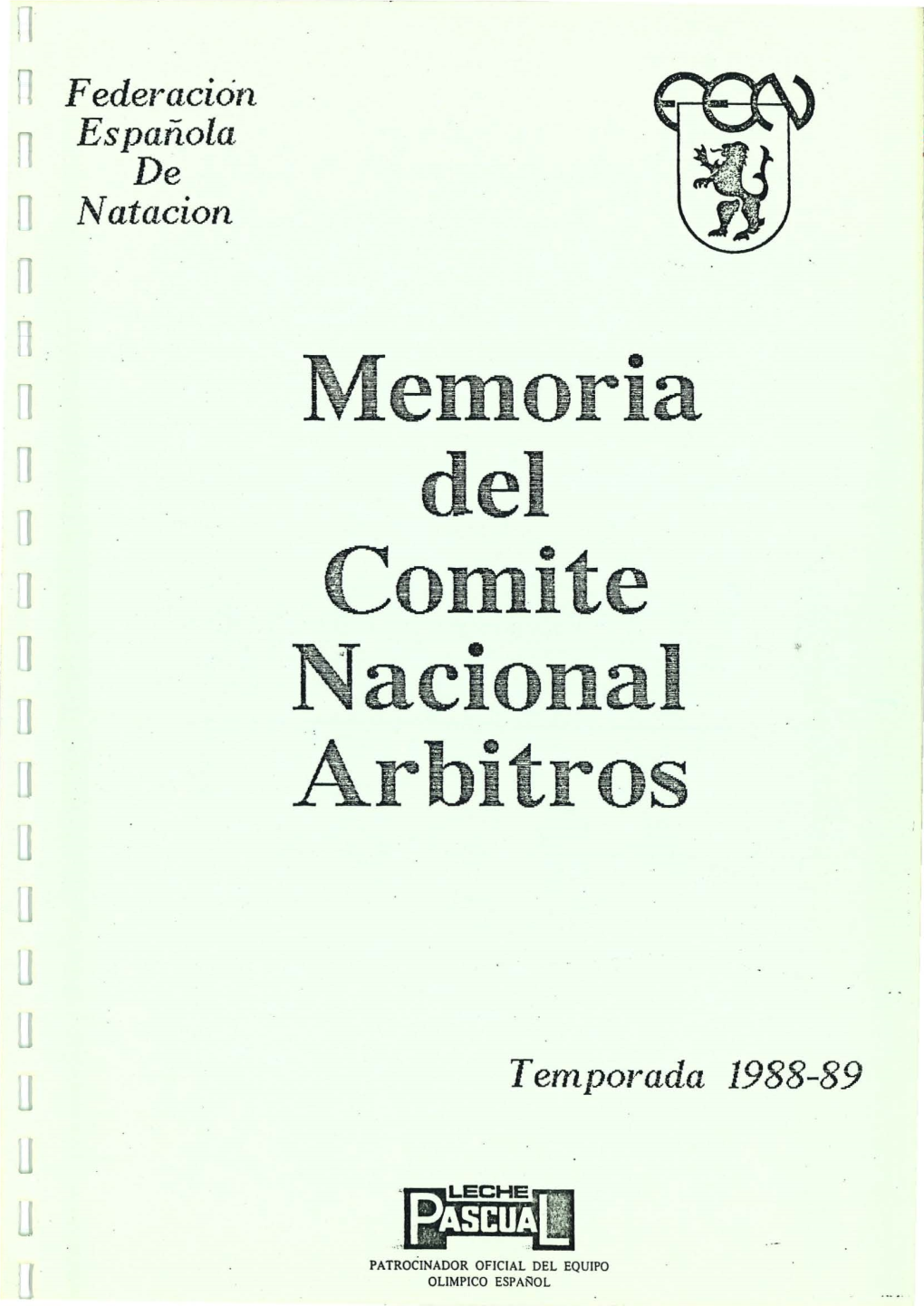 Memoria CNA 88/89