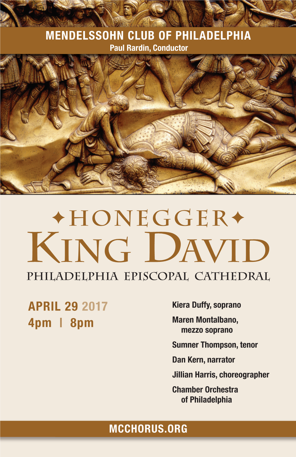 KING DAVID Philadelphia Episcopal Cathedral