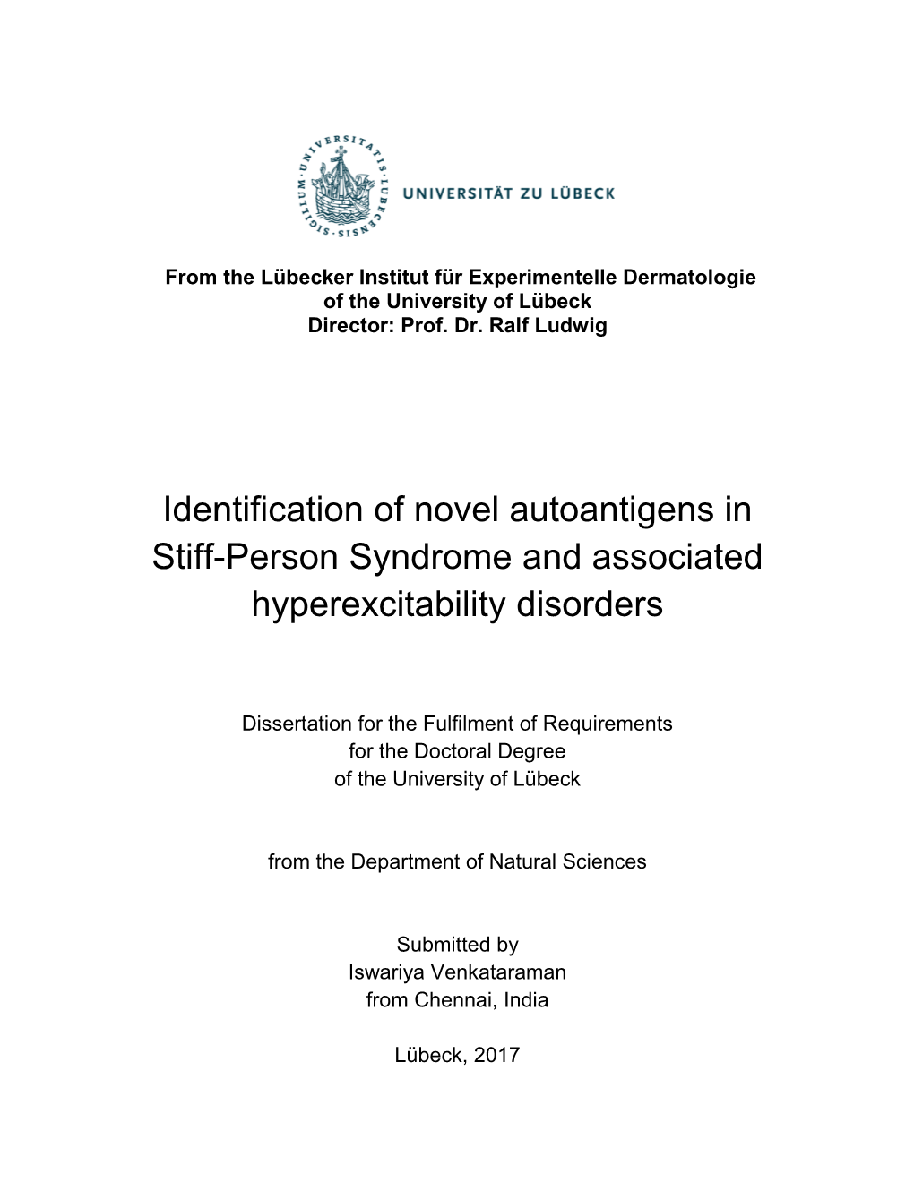 Identification of Novel Autoantigens in Stiff-Person Syndrome and Associated Hyperexcitability Disorders