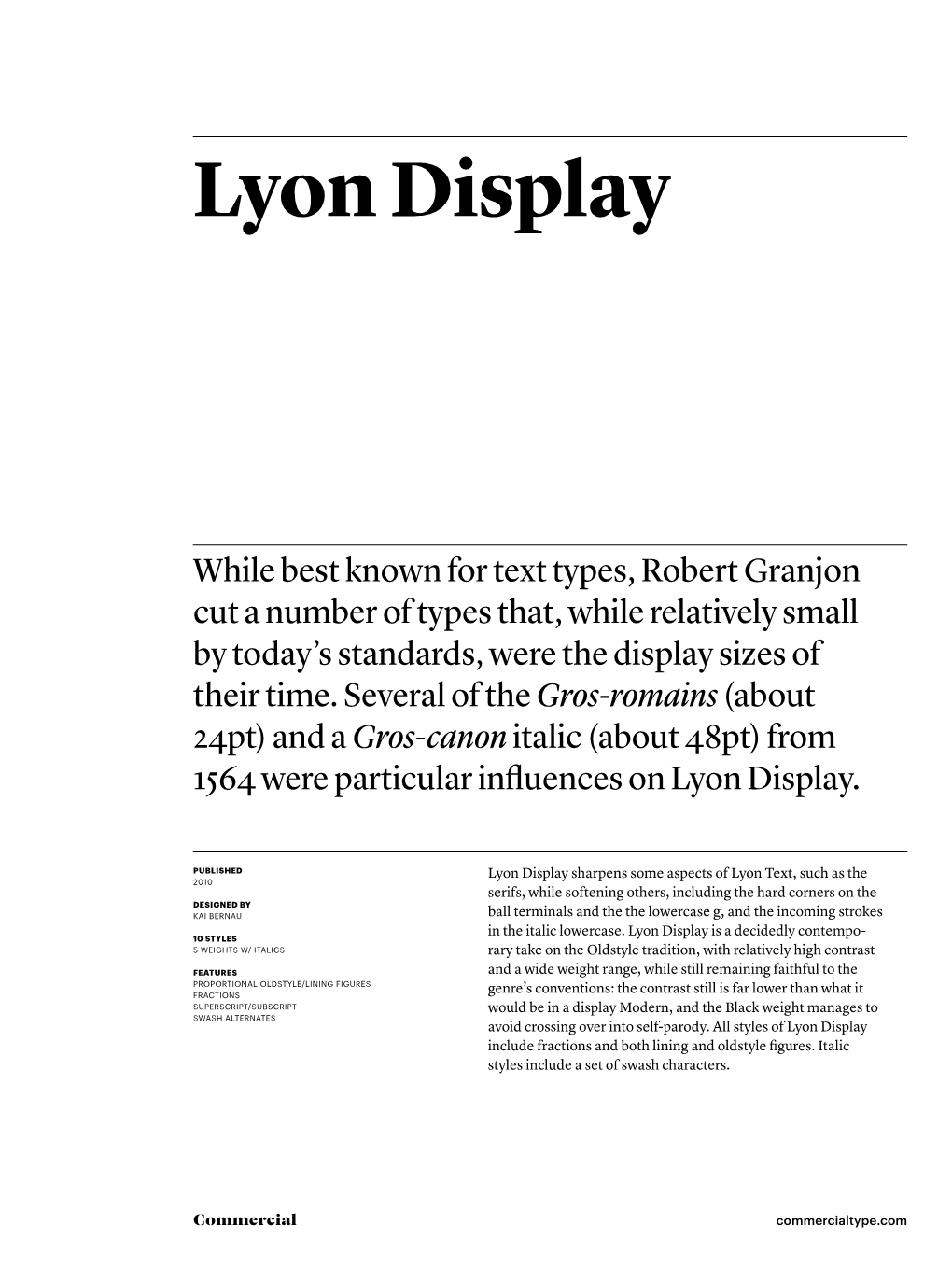 Lyon Display