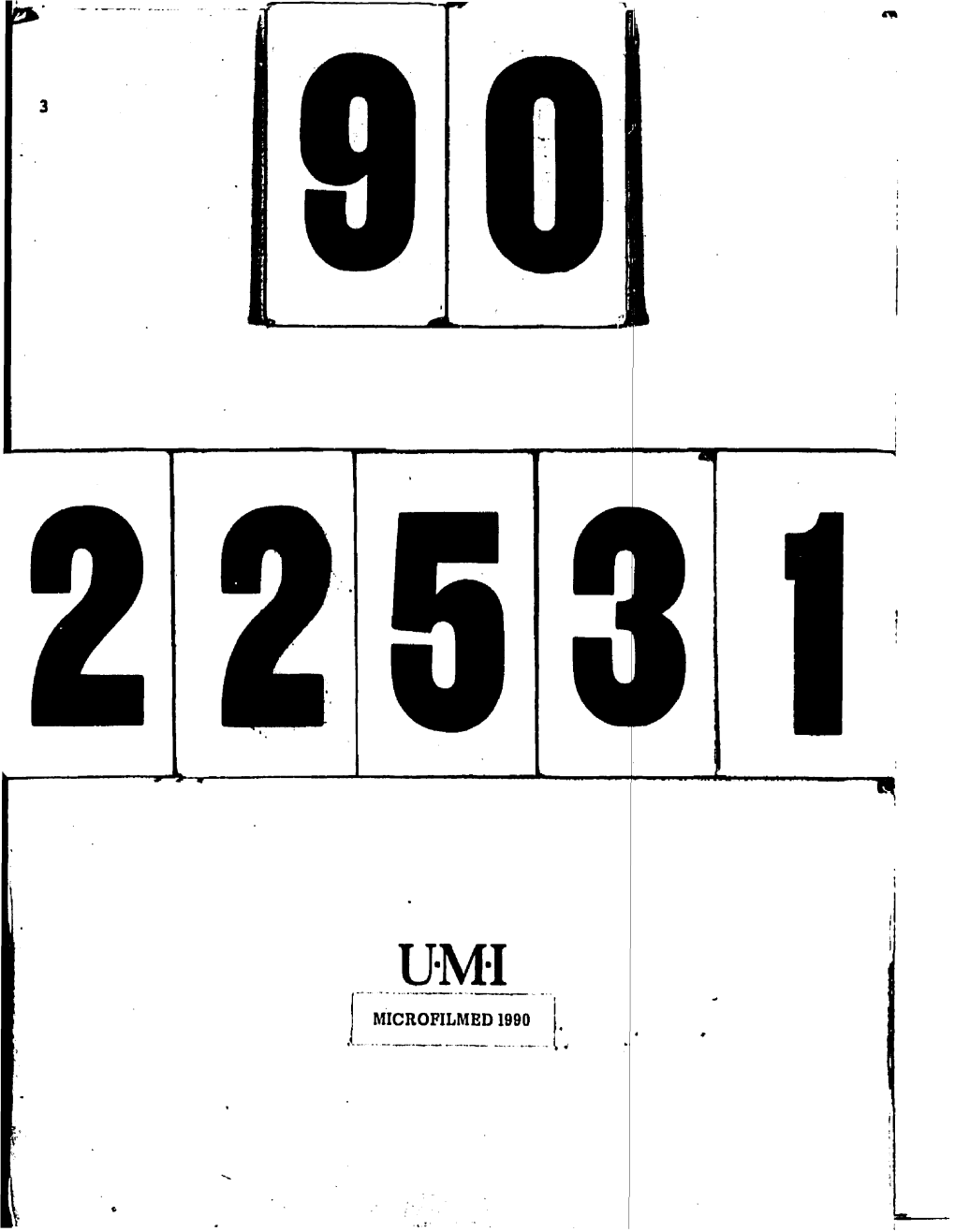Microfilmed 1990 Information to Users