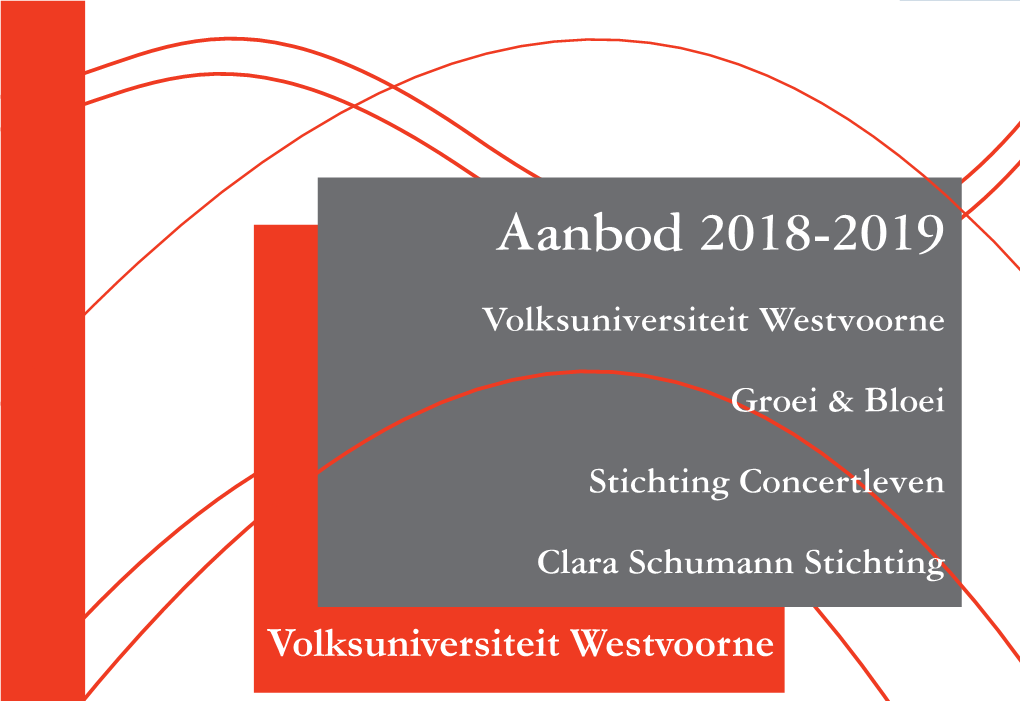 Aanbod 2018-2019