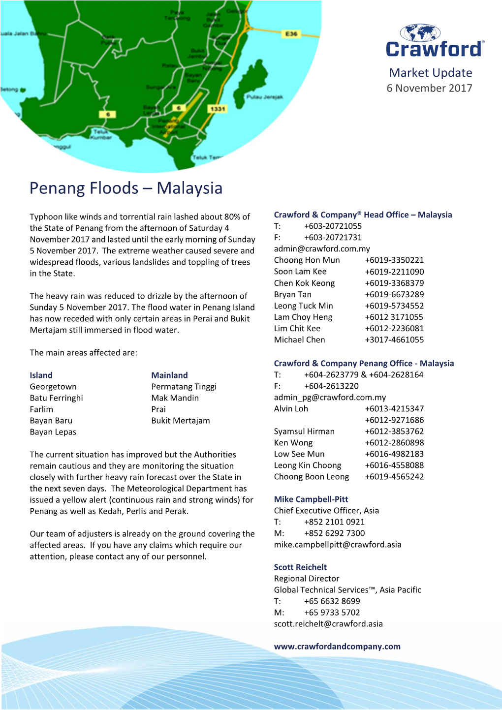 Penang Floods – Malaysia