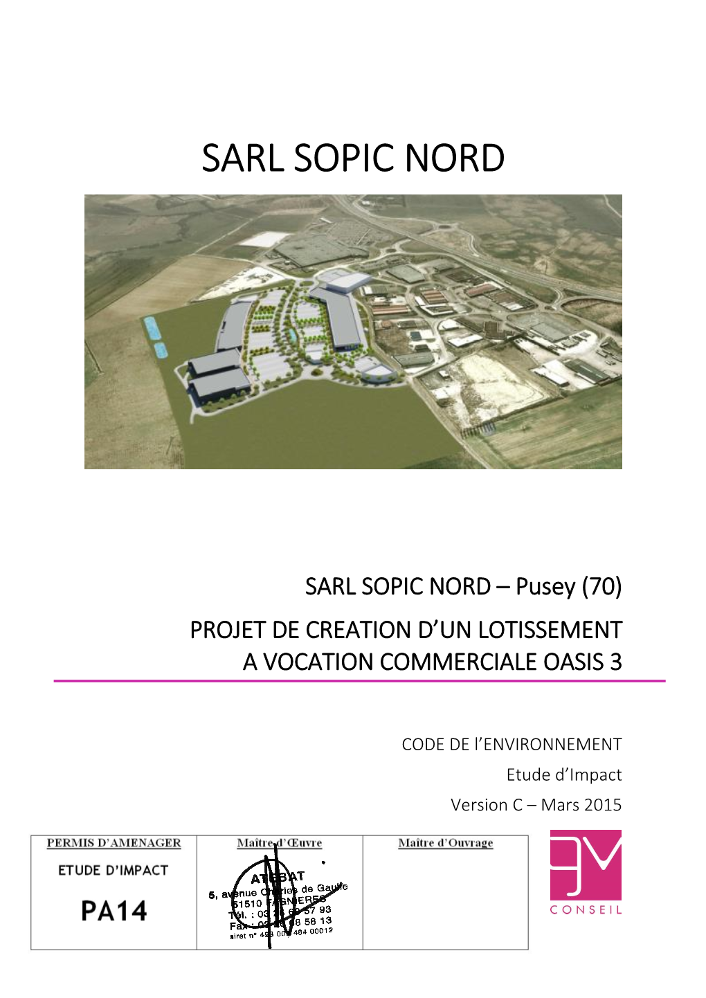 Sarl Sopic Nord