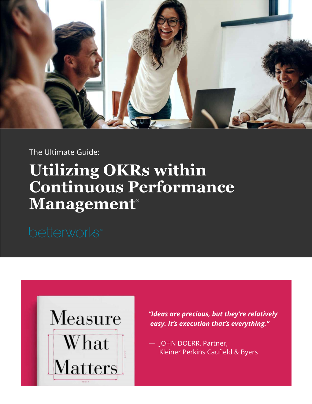 Utilizing Okrs Within Continuous Performance Management®