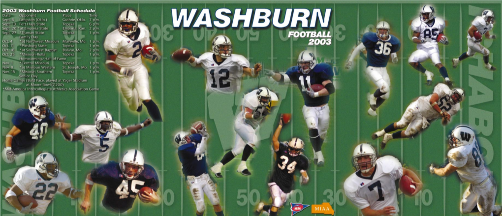 2003 Football Media Guide