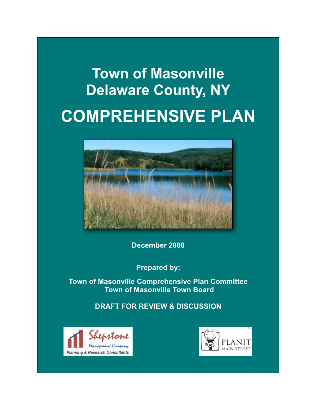 Town of Masonville Comprehensive Plan Committee Town of Masonville Town Board