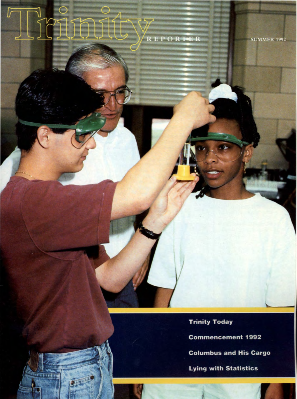 The Trinity Reporter, Summer 1992