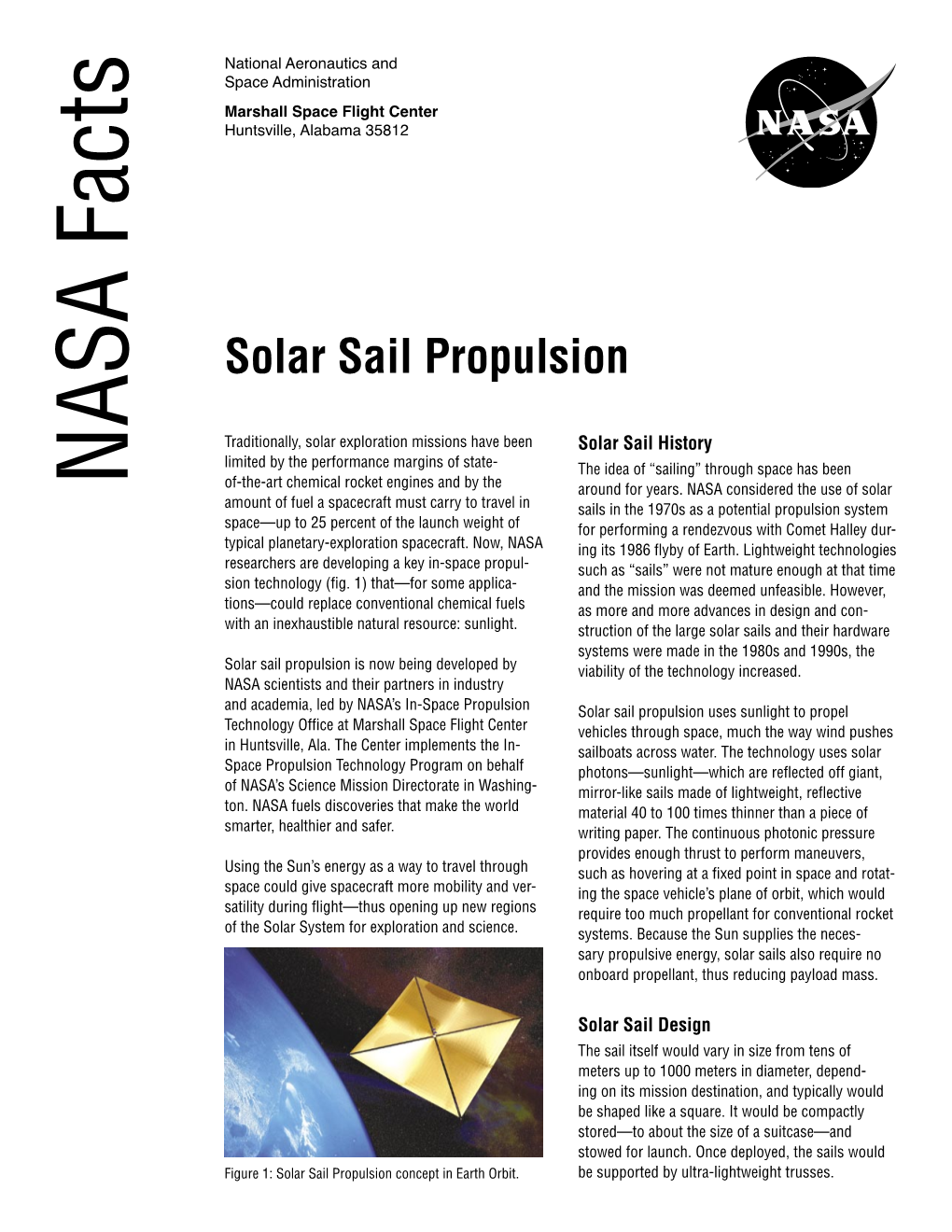 Solar Sail Propulsion