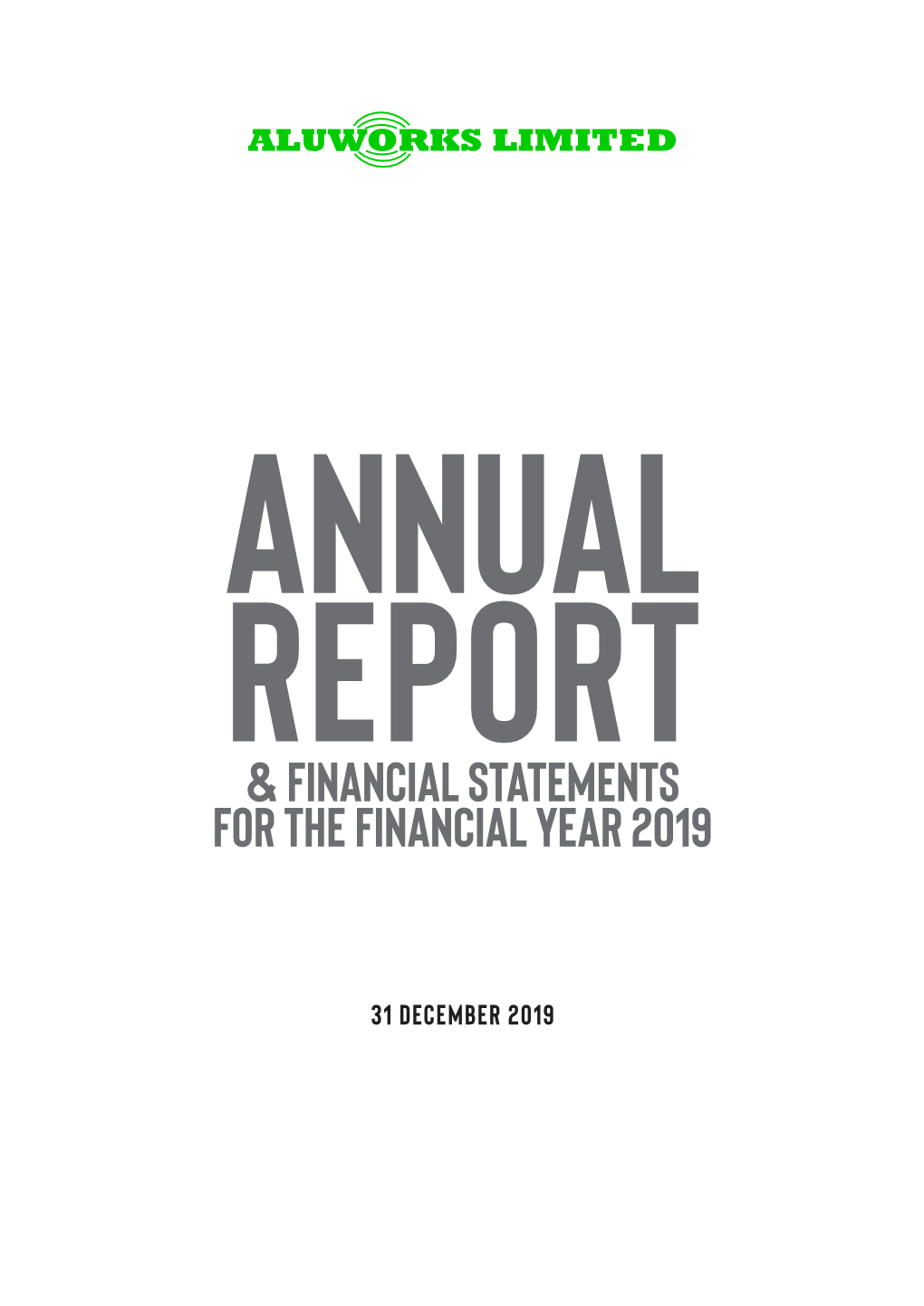 & Financial Statements for the Financial Year 2019