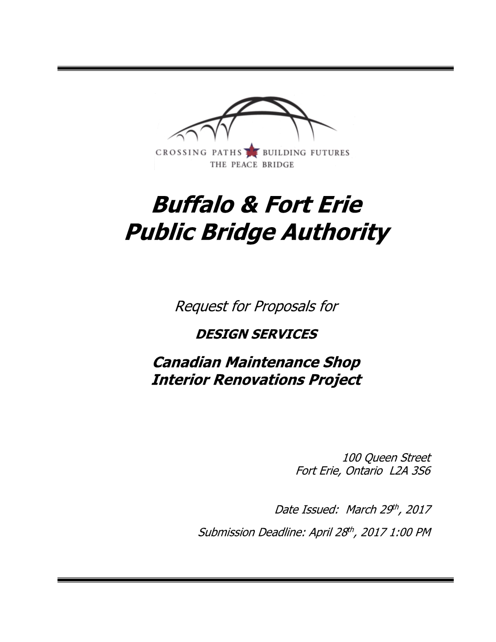 Buffalo & Fort Erie Public Bridge Authority