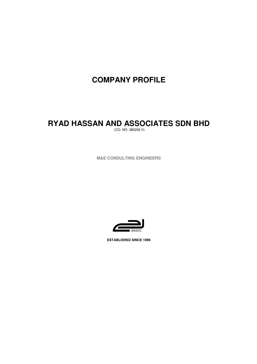 Company Profile Ryad Hassan and Associates Sdn