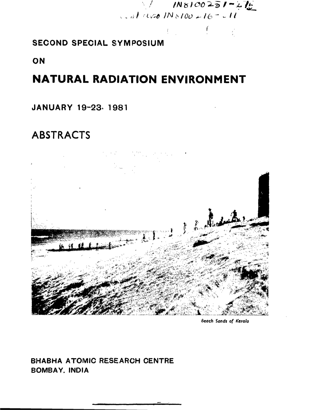 Natural Radiation Environment