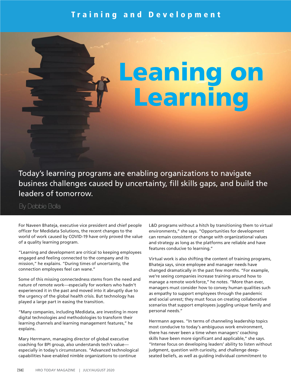 Leaning on Learning