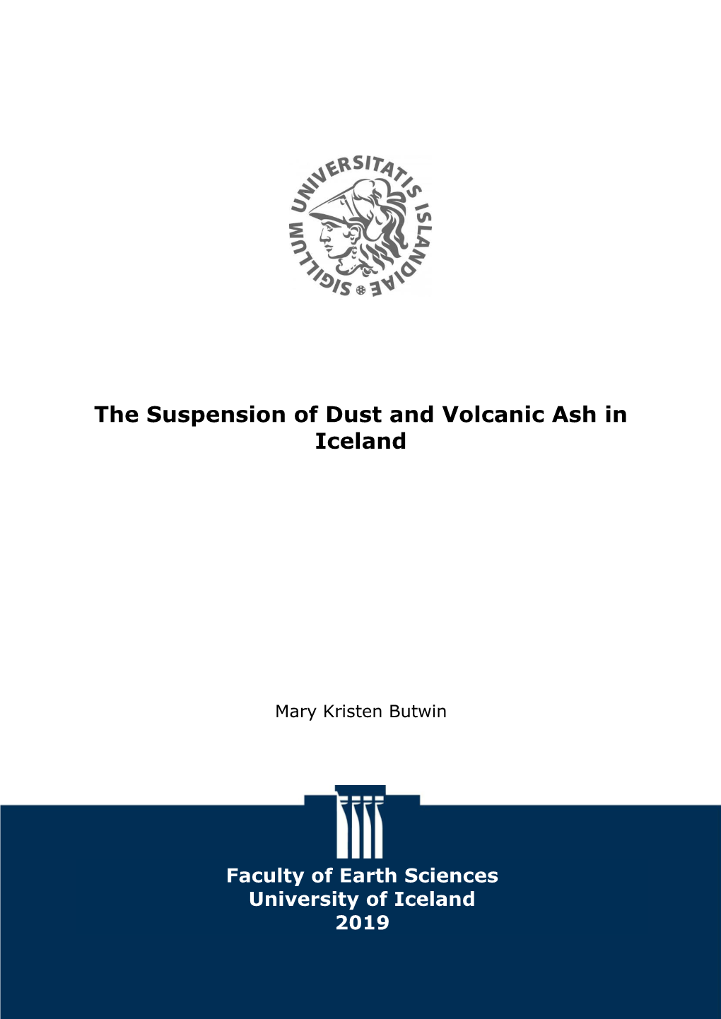 The Suspension of Dust and Volcanic Ash in Iceland