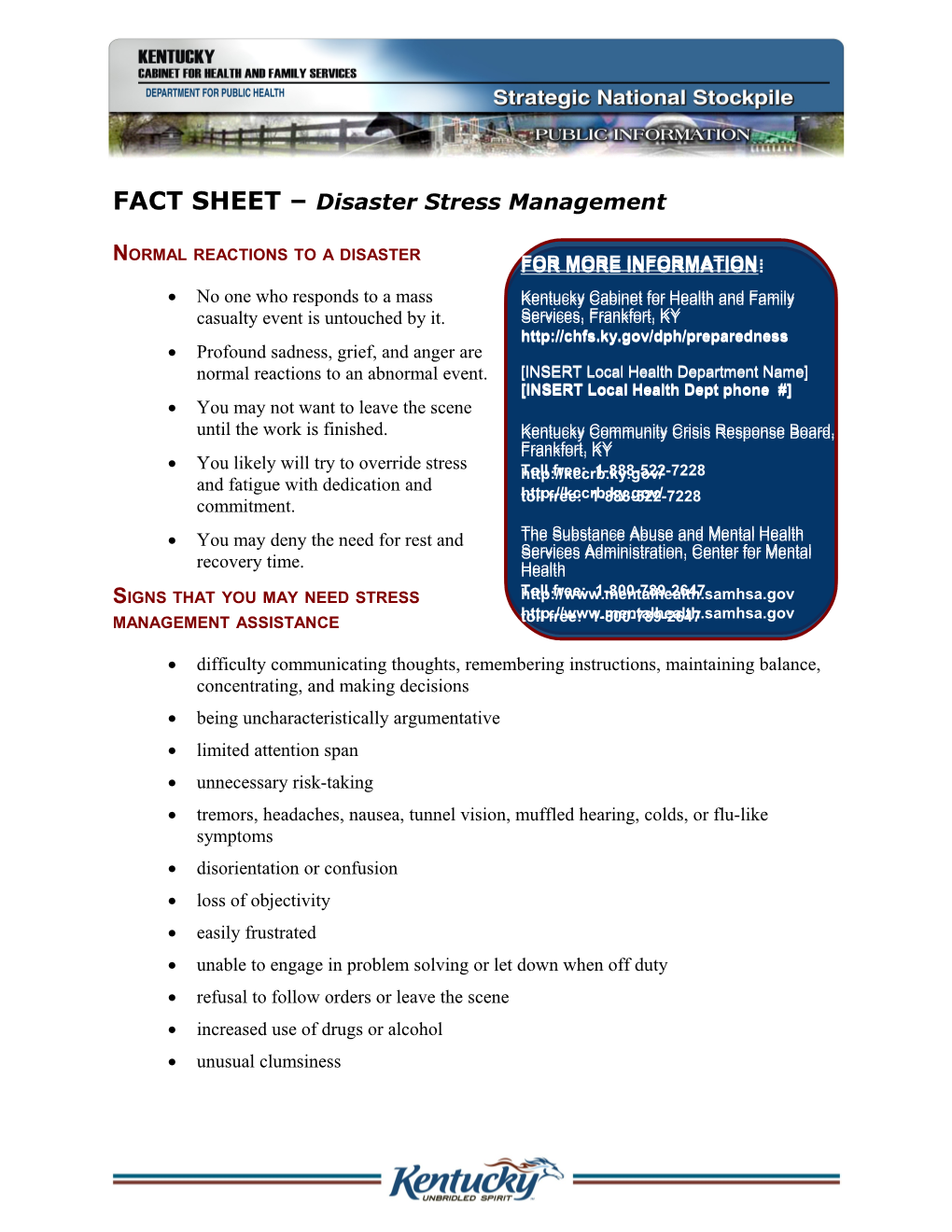 FACT SHEET - Protecting Yourself from Plague