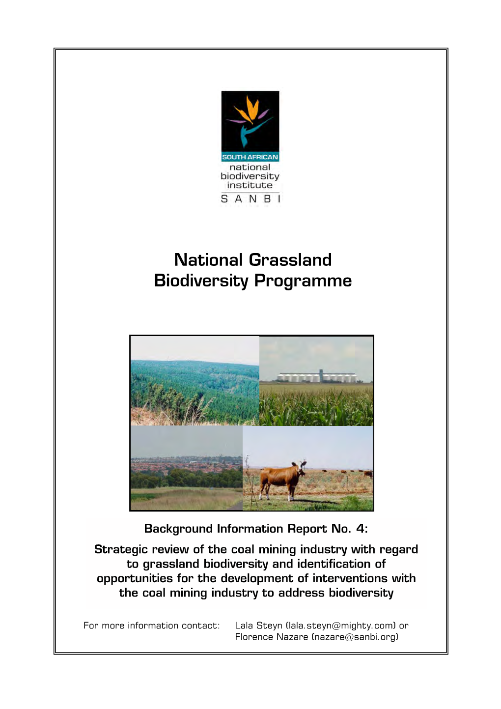 National Grassland Biodiversity Programme