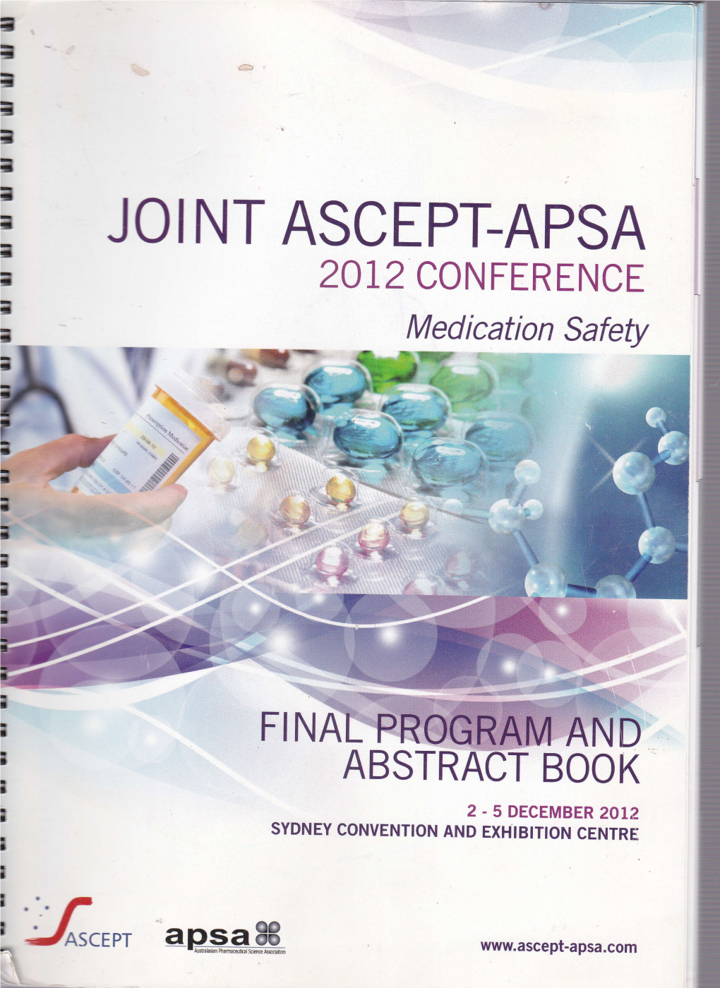 JOINT ASCEP}APSA I 2OI2 CONFERENCE I I Medication Safety