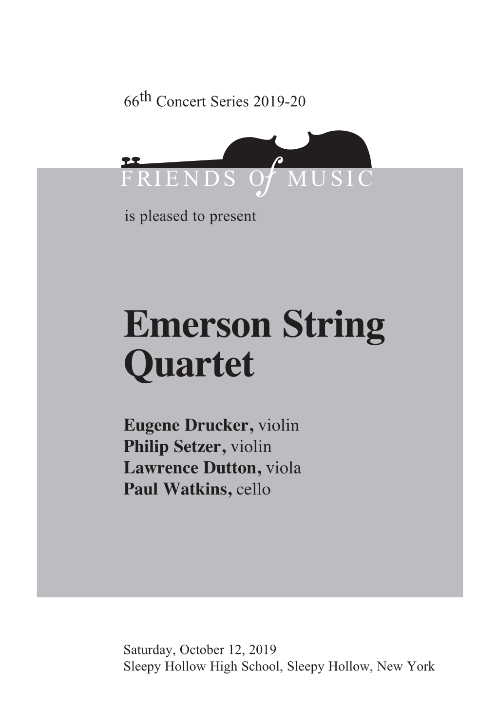 Emerson String Quartet