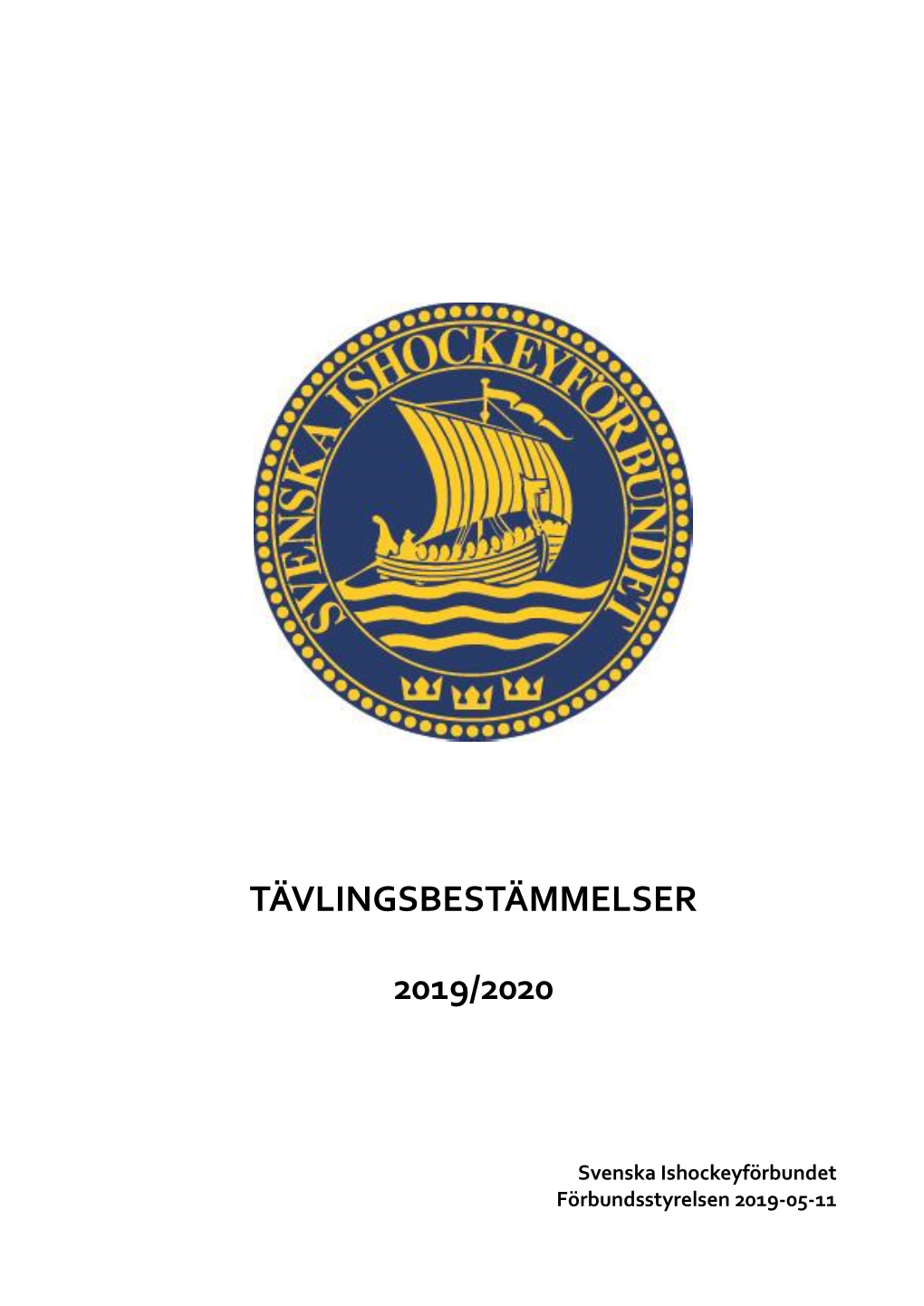 Tävlingsbestämmelser SIF 2019-2020