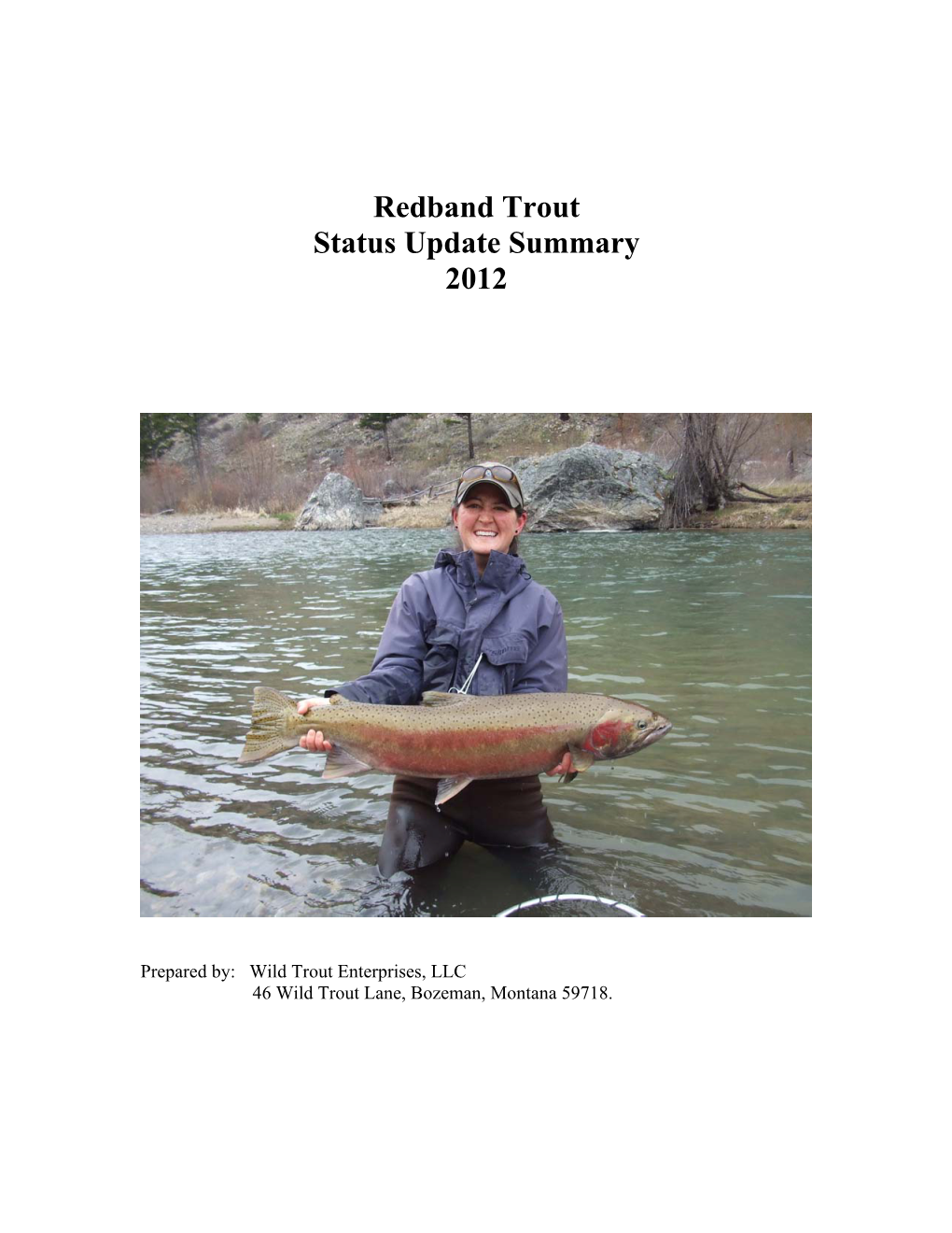 Westslope Cutthroat Trout