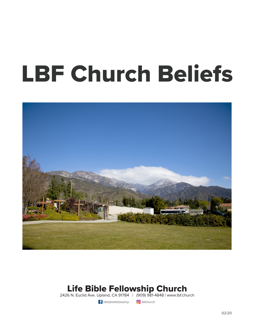LBF Church Beliefs