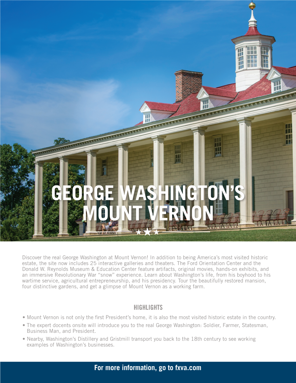 George Washington's Mount Vernon