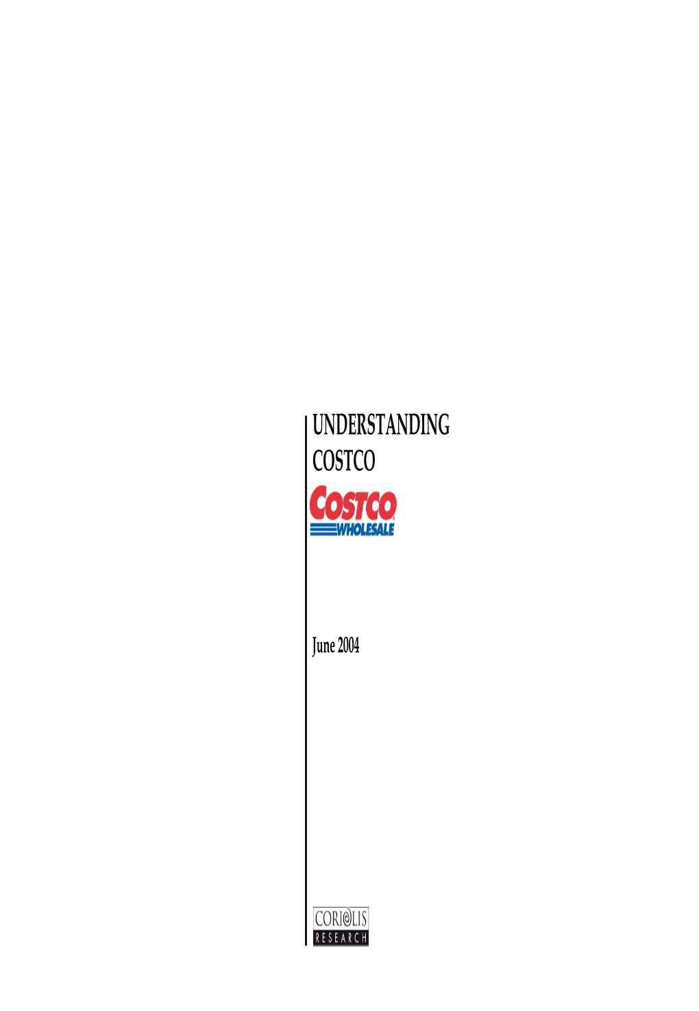 Understanding Costco