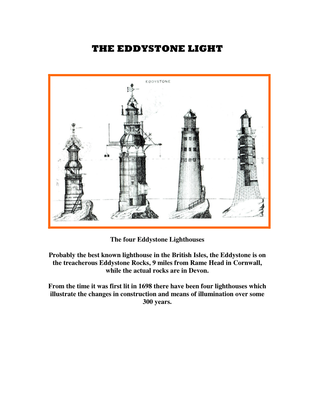 The Eddystone Light
