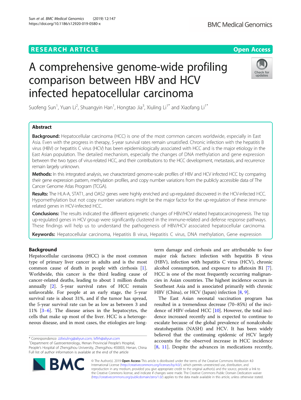 Downloaded the HCV Specific Down-Regulated Genes Did Not Show Sig- from TCGA