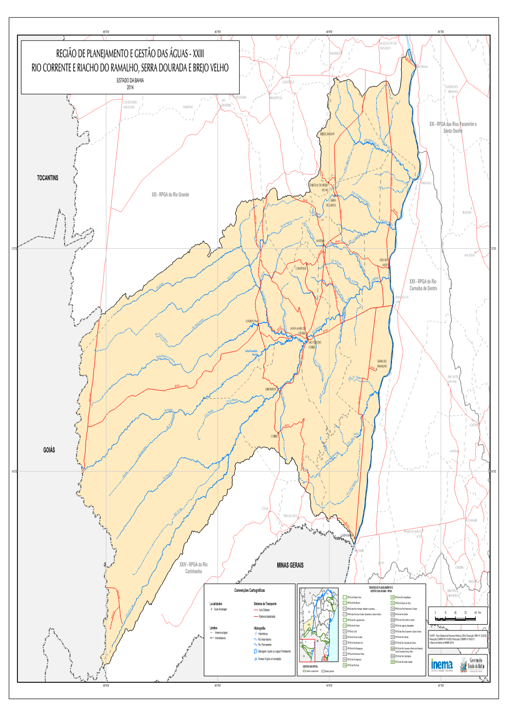 Xxiii Rio Corrente E Riacho Do Ramalho, Serra Dourada E Brejo Velho