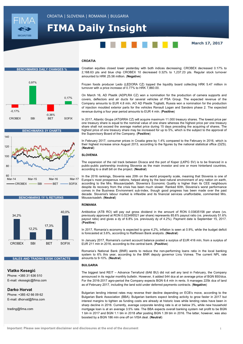 FIMA Daily Insight