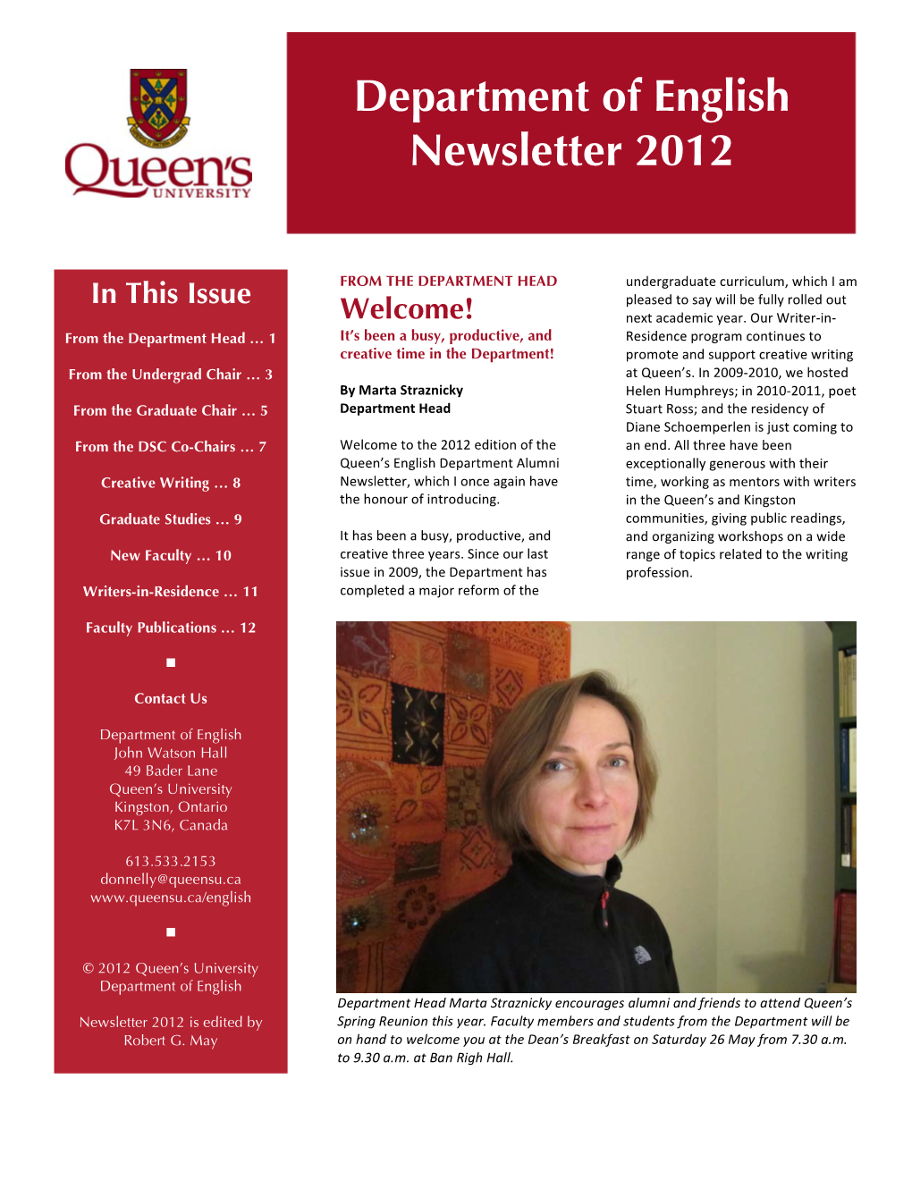 Newsletter 2012