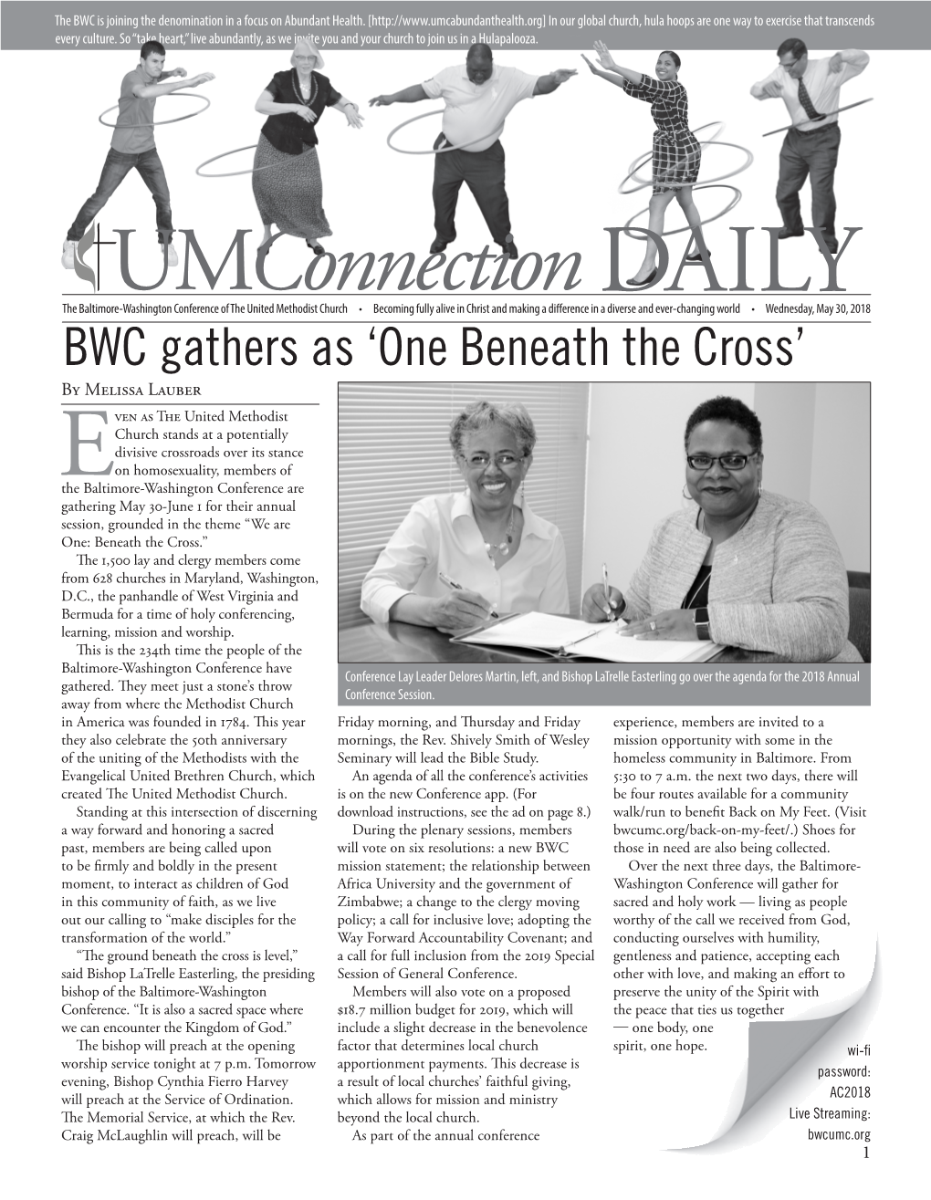 BWC Gathers As 'One Beneath the Cross'