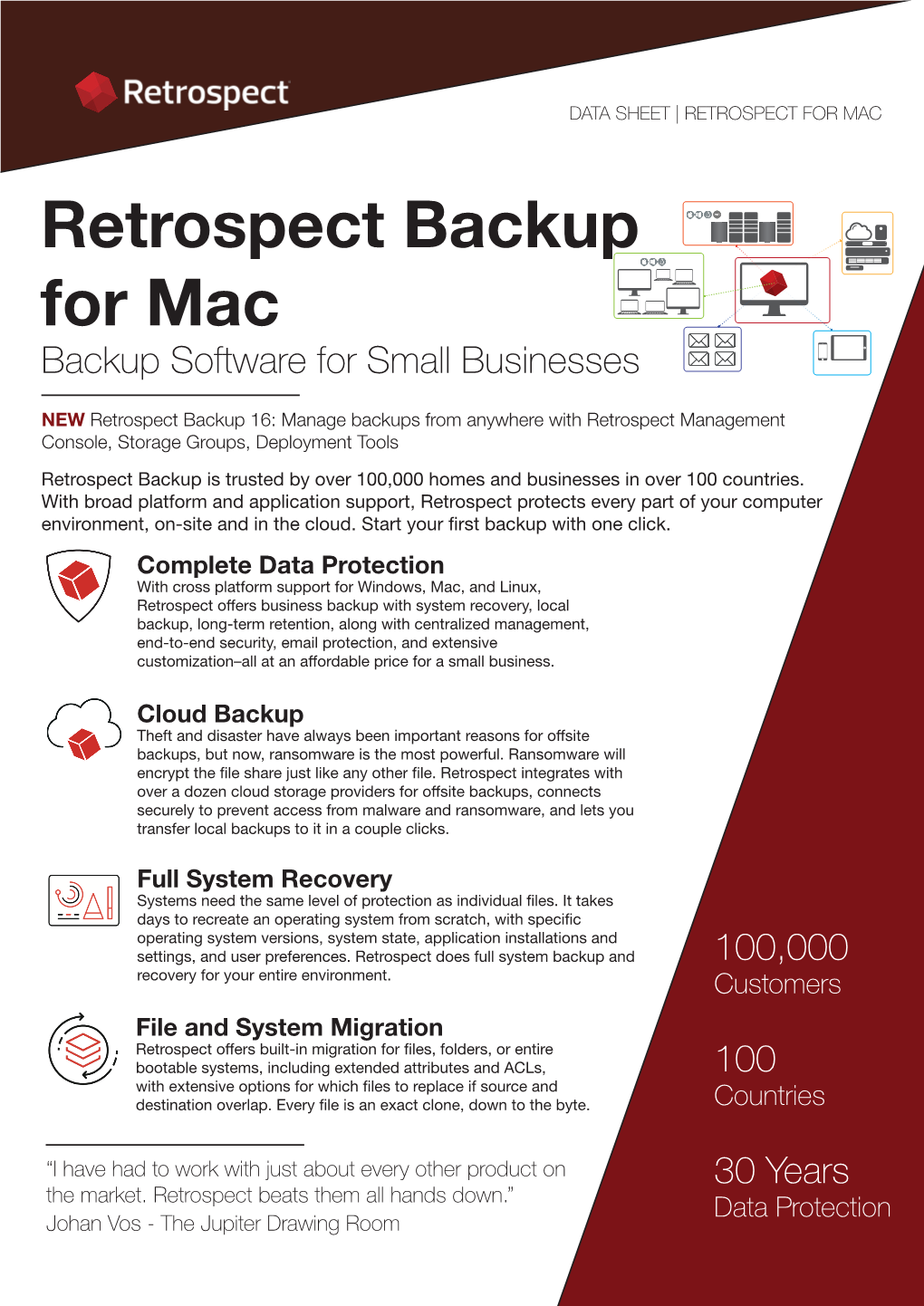 Retrospect Backup for Mac Backup Software for Small Businesses