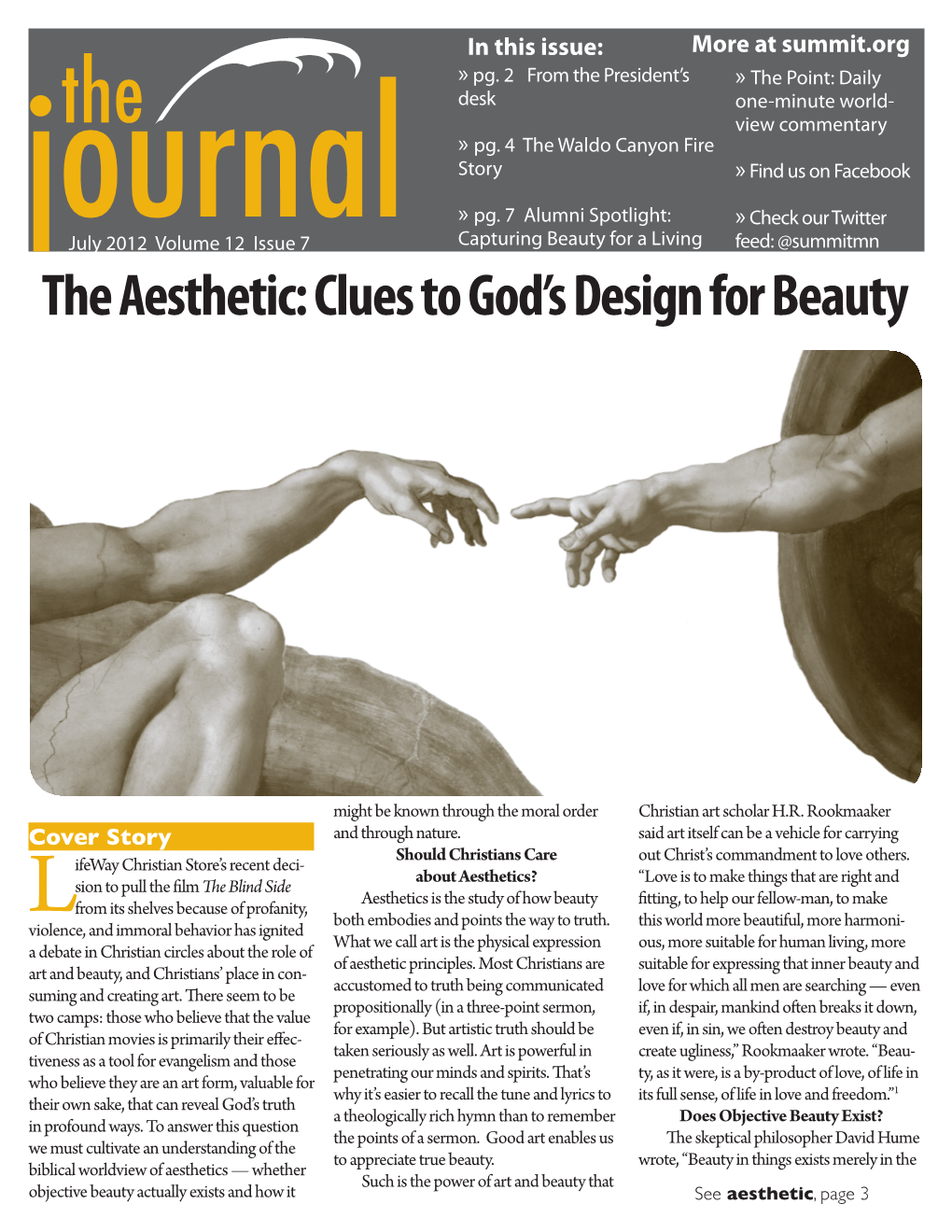 The Aesthetic: Clues to God's Design for Beauty