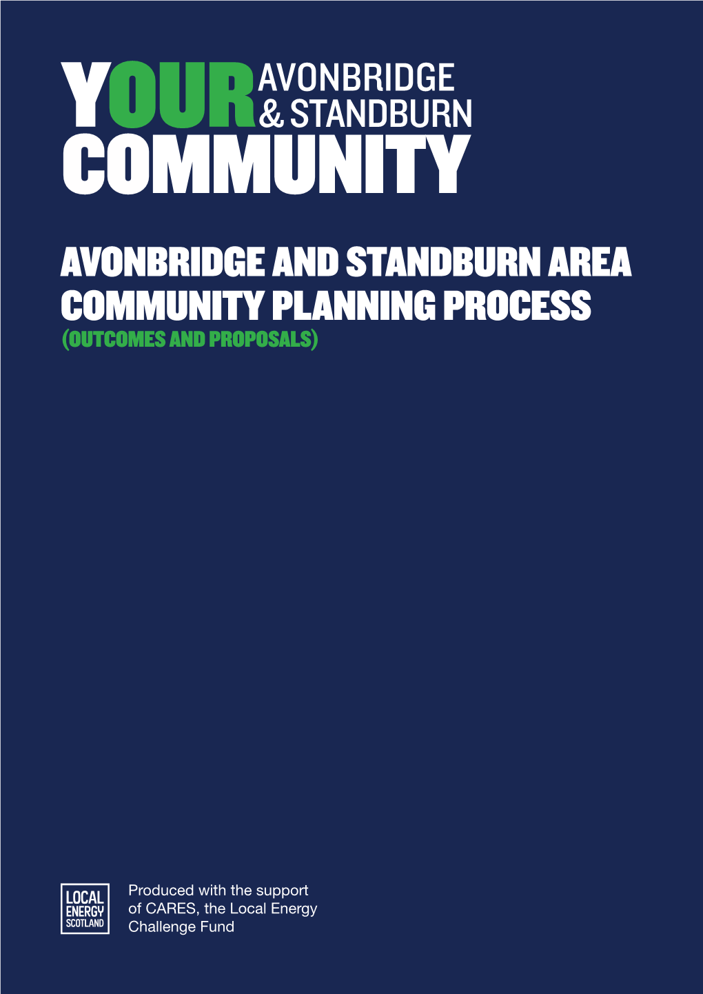 Avonbridge and Standburn Community Plan