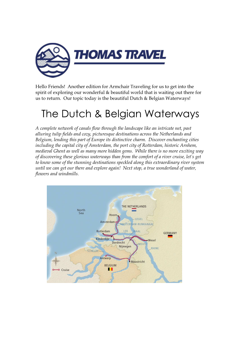 The Dutch & Belgian Waterways