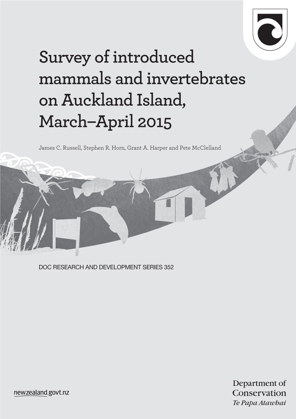 Survey of Introduced Mammals and Invertebrates on Auckland Island, March–April 2015