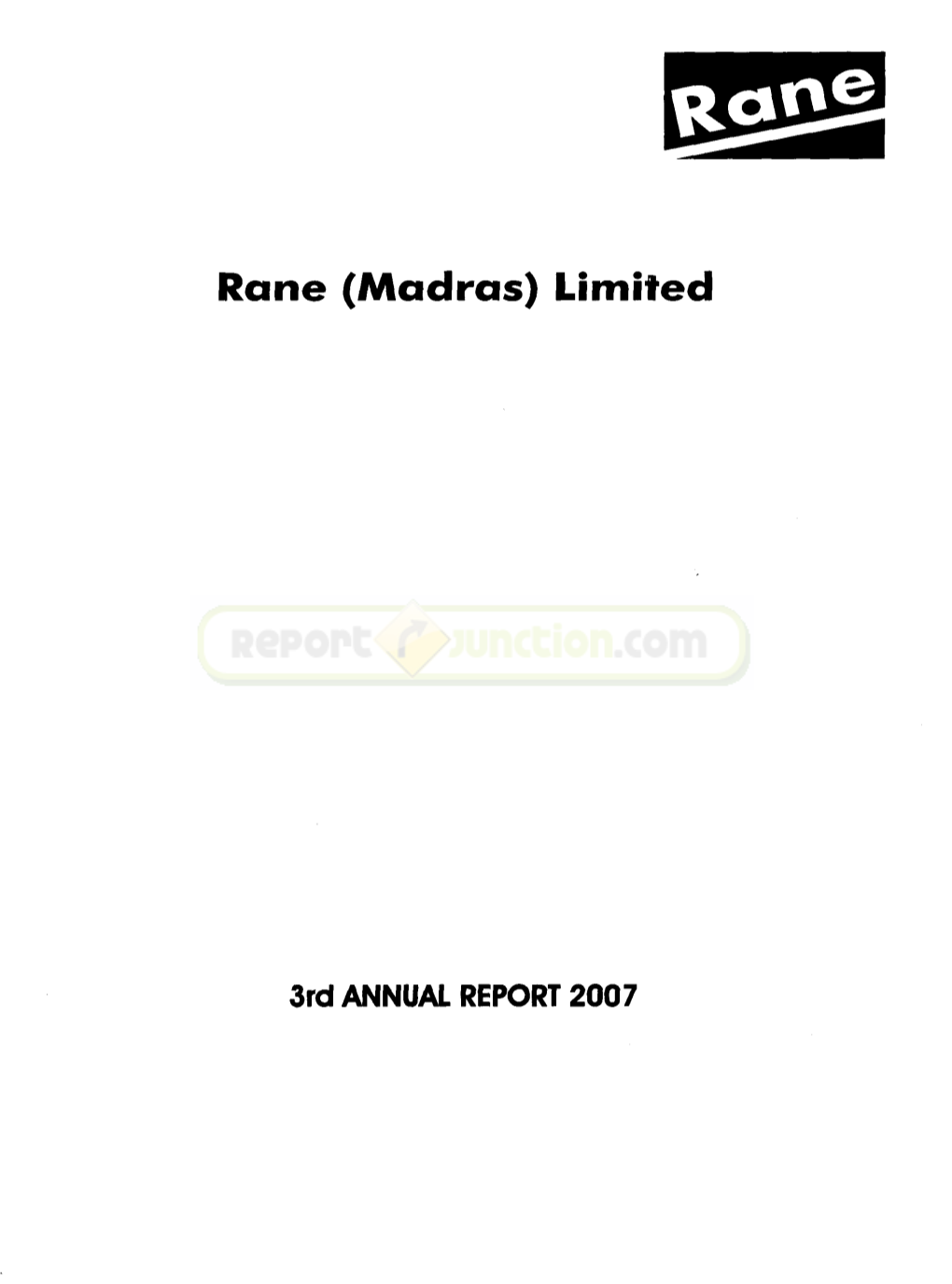 Rane (Madras) Limited